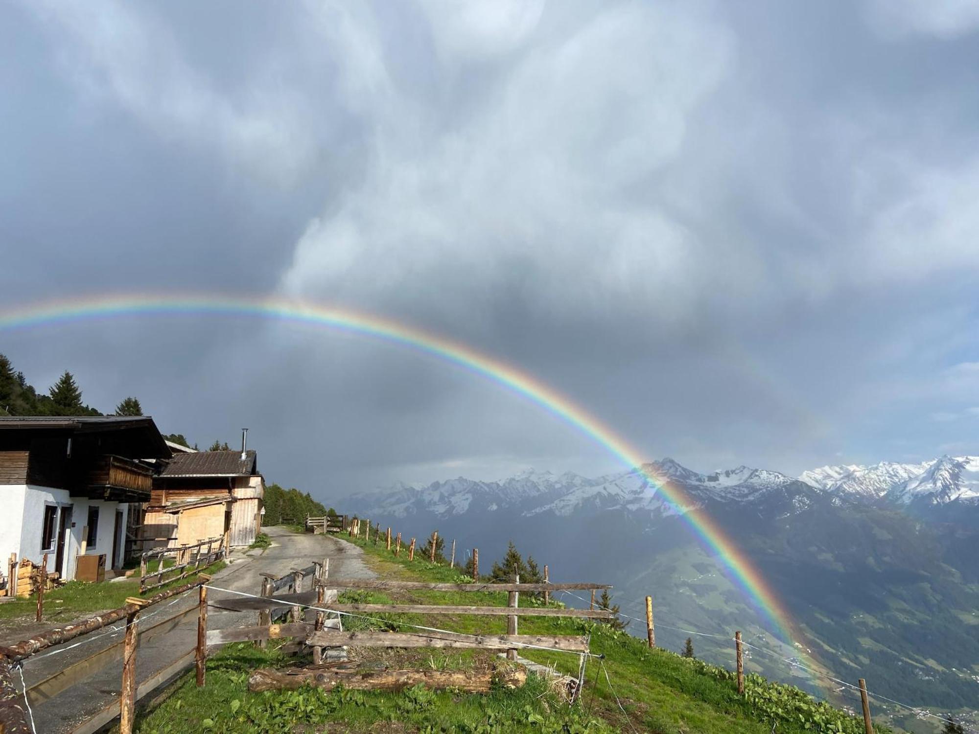 New Holiday Home On The Alm With Terrace And Balcony Zellberg Exterior foto